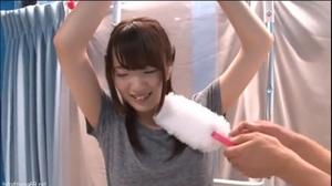 【マジックミラー号にて可愛いお姉さんが彼氏の目の前で犯される！】色白美爆乳お姉さんが激しいピストンで喘ぎまくりイキまくり