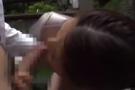 【綺麗な秘書と青姦】「いいですよね？」商談が終わった社長をスレンダー美乳の美人秘書が誘惑→我慢できず野外でハメまくる