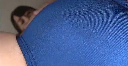 【高級ハメポ素人娘】「激シコ注意ッ！！」自室で育ちの良さそうな黒髪スク水ちっぱいロリお姉さんとお口ご奉仕フェラ抜きエッチ