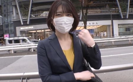 【中野真子】彼氏とのセックスに満足できず仕事をサボって応募！バックで尻の弾力性を感じつつ激ピストンで連続絶頂【極上桃尻】