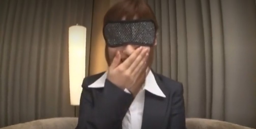 【激エロ撮影！】スーツ姿の巨乳激カワOLがAV応募出演！目隠し＆拘束されておもちゃ責めSEX！【成瀬心美】