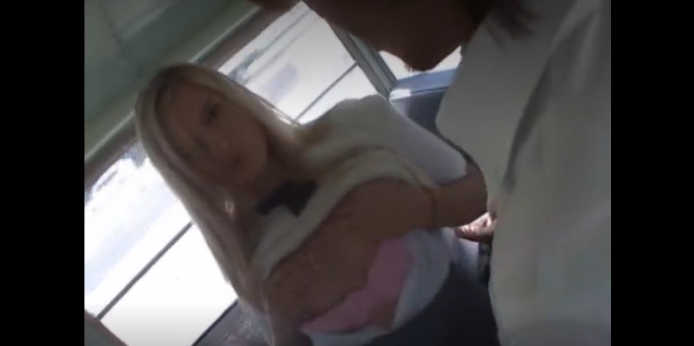 【JK女子はエッチな事で脳内一杯】「先生の凄く硬いわぁ」blondお下げな女子高生が家庭教師の男根嗅いで発情