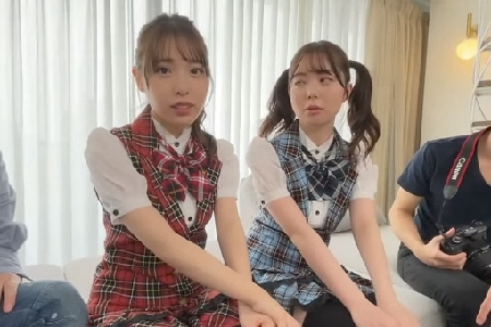【はな／あすか】いっけん清純そうな正統派アイドルクラスの極上ルックスの美ボディ女子大生が性のライブで大暴れ！生チンで応戦