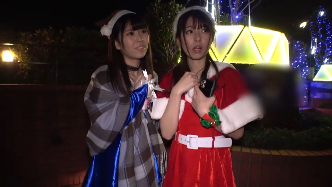 【ホワイトスノーナイト】「素人モノ注意」位室でエッチなサンタコスプレ激かわお姉さんと夜遊びパコハメ発情クリスマスエッチ