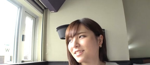 【スカート捲られただけでドキドキしちゃう可愛いロングヘア女子】恥ずかしいと照れまくる姿にチンコビンビン！色んな体位でヤる