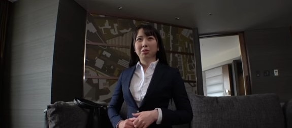 【清楚なOLとハードセックス】黒髪でスレンダーボディーの清楚なOLが、ローションたっぷりでパコパコされる！