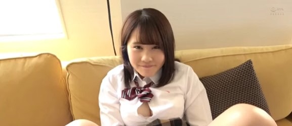 【巨乳美少女JK】らぶらぶ彼氏とのラブホデート。制服のまま挿入。絶頂回数30回。手マン、フェラ。騎乗位→正常位