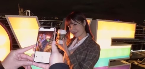 【藤森里穂】人気巨乳美女優が男を手玉に取る痴女プレイ♡乳首勃起させながらの熱烈フェラ→相手の乳首責めながら杭打ち騎乗位