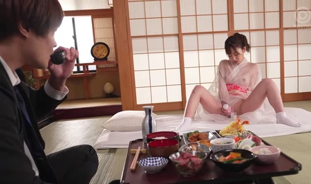 【隠れ家旅館】「可愛い女将さんに……♡」お風呂でおもてなし上手な可愛い美乳おっとりお姉さんな湯けむりご奉仕癒やし系エッチ