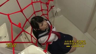 ＜激カワ美少女拘束レイプ・イラマ＞「いやぁやめてよ～おじさんっ」鬼畜に無理やり犯されて不覚にも発情イキ中のｊｃ