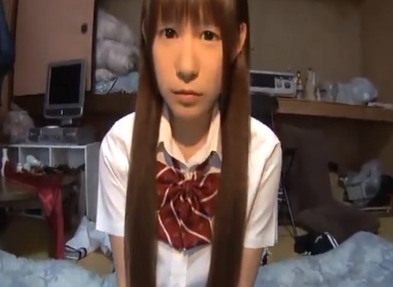 ＜パイパン女子高生がキモ男の部屋で円光えっち＞「いやぁ！も～早く終わって～」嫌ながらもガン突きされまくり！