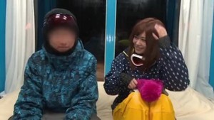 ＜マジックミラー号・紺野ひかる＞「あぁん♡ちょ～きもちいい」密室で男とハメハメを堪能しちゃうギャルお姉さん